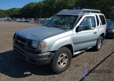 2000 Nissan Xterra Se/Xe из США, поврежденный, VIN 5N1ED28Y0YC557268